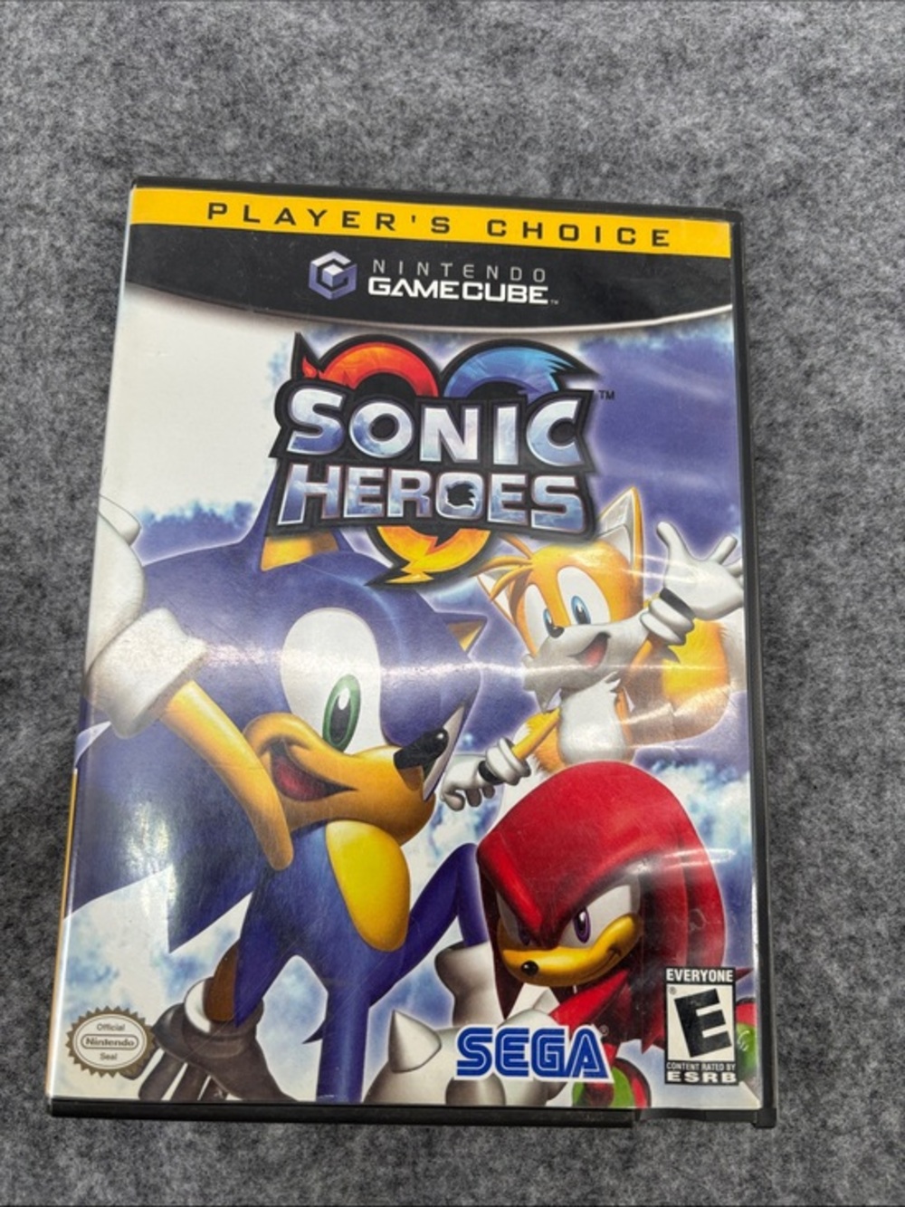 Sonic Heroes (NIntendo GameCube, 2004) W/ Manual- CIB- TESTED & WORKS